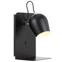 Thumbnail for Shyn Wall Light with USB in White, Black, Grey or Beige