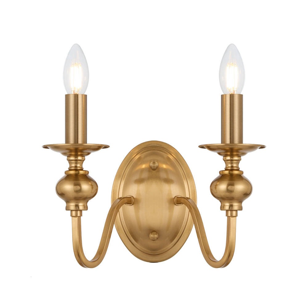 SIEDEL 2 LIGHT WALL BRACKET