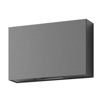 Thumbnail for sierra sqr square two way wall light 12w 240v ip65 dark grey