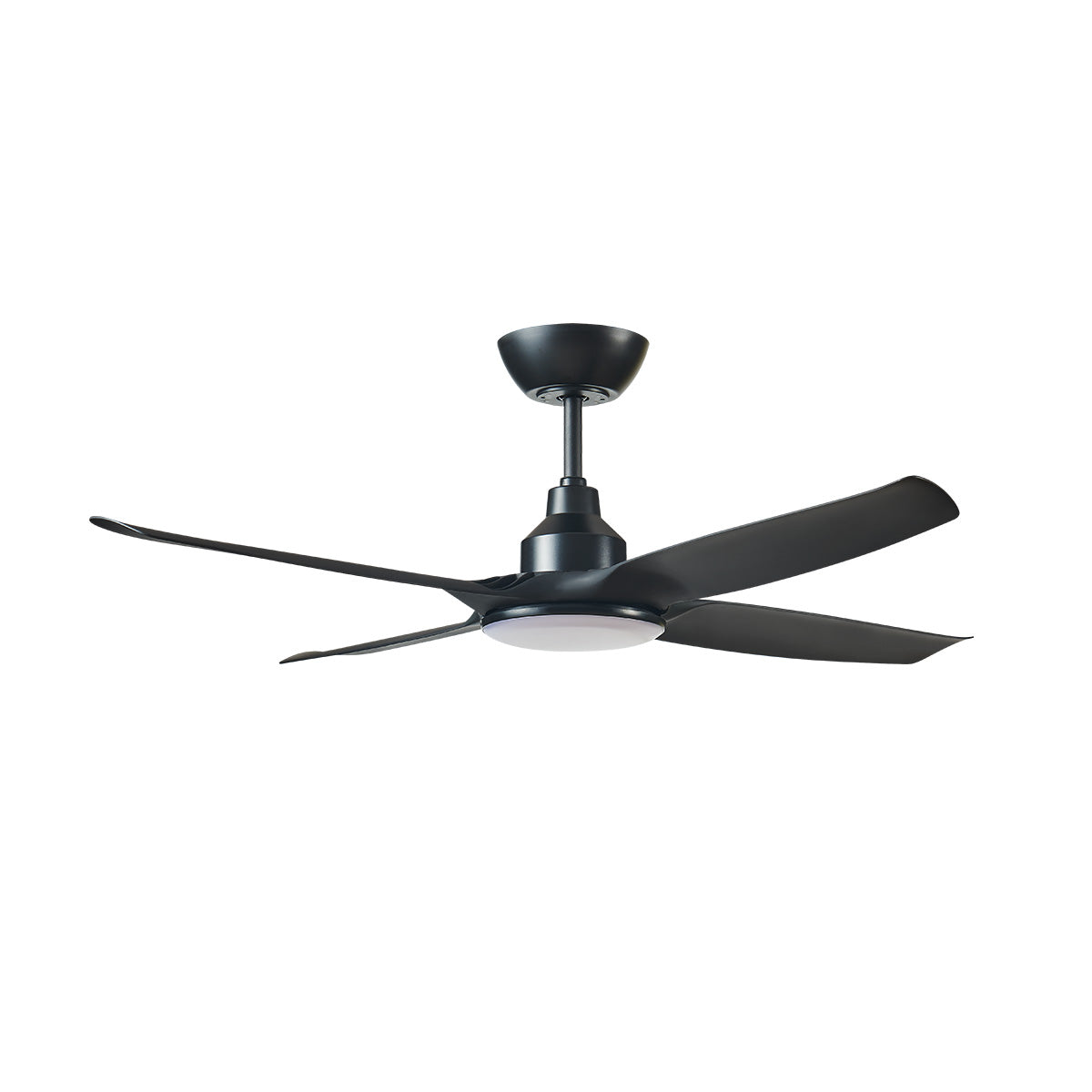 SKYFAN 4 - 48"/1200mm Glass Fibre Composite 4 Blade DC Ceiling Fan with 20W LED Light - Indoor/Covered Outdoor