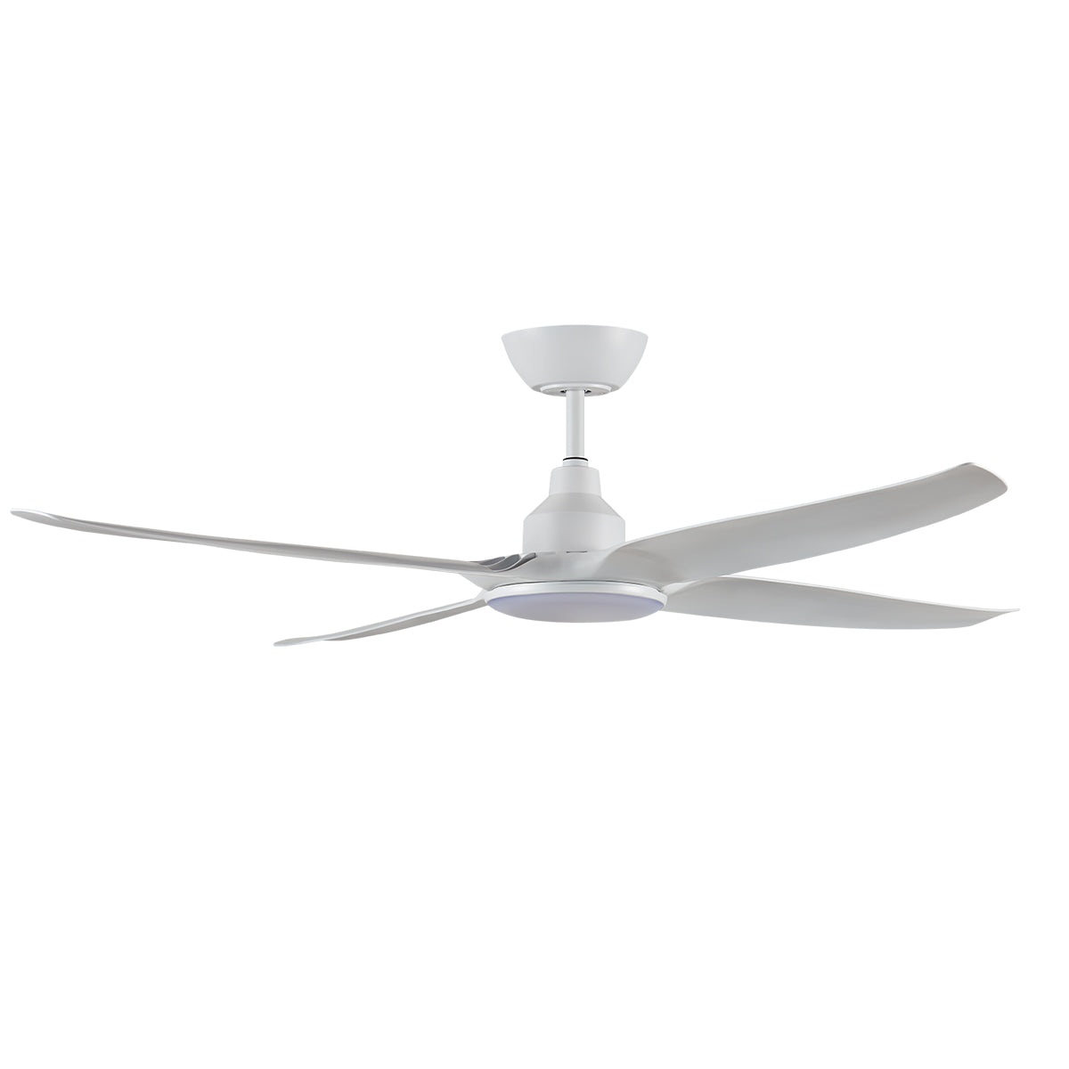 SKYFAN 4 - 56"/1400mm Glass Fibre Composite 4 Blade DC Ceiling Fan with 20W LED Light - Indoor/Covered Outdoor