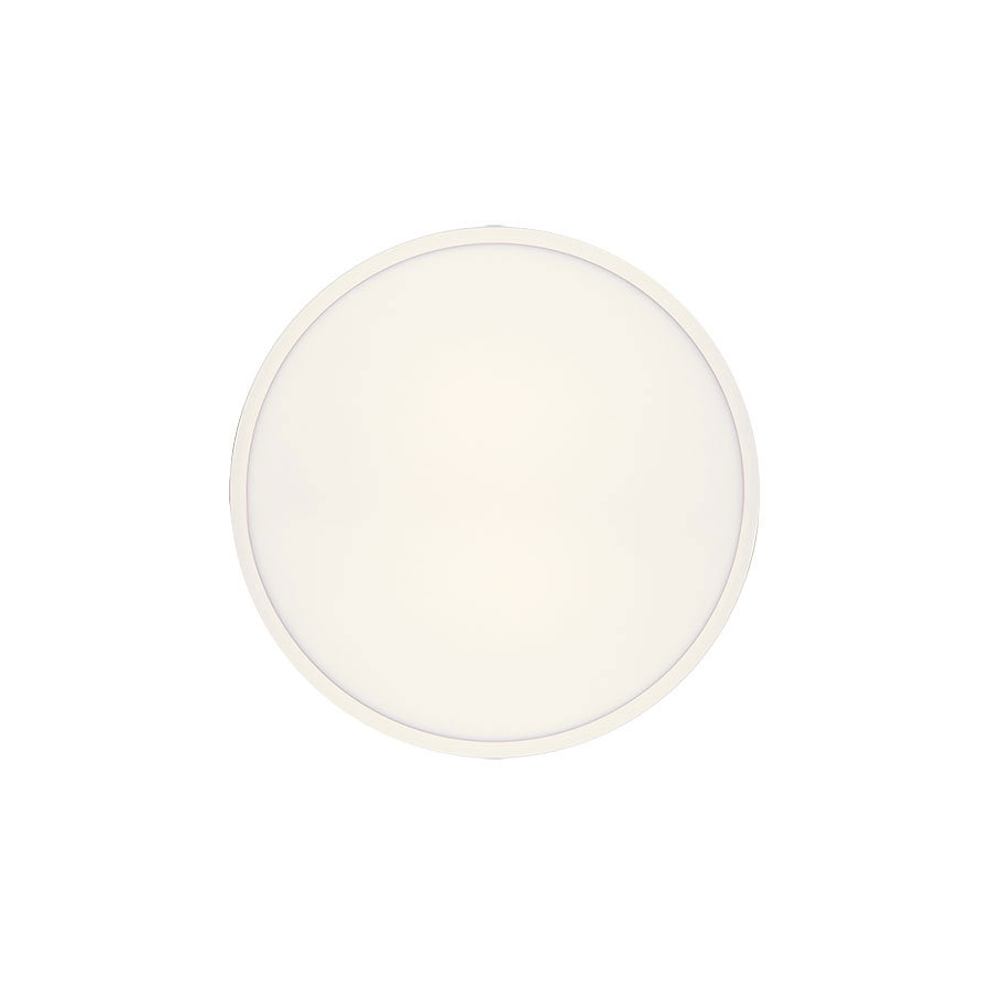 Sky 23 Black or White 18W CCT IP44 Dimmable Round Oyster