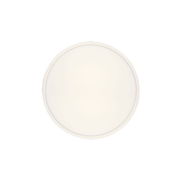 Sky 23 Black or White 18W CCT IP44 Dimmable Round Oyster