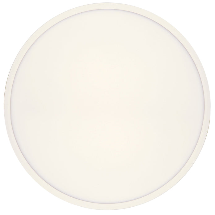 Sky 60 Black or White 42W CCT IP44 Dimmable Round Oyster