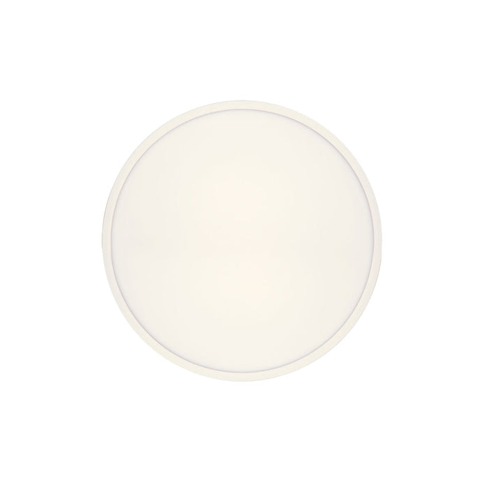 Sky 30 Black or White 24W CCT IP44 Dimmable Round Oyster