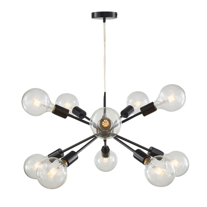 Sputnik 10 10-Light Groovy Satellite Pendant