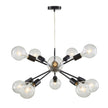 Sputnik 10 10-Light Groovy Satellite Pendant