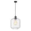 Marconi 25 Single Clear Glass Pendant