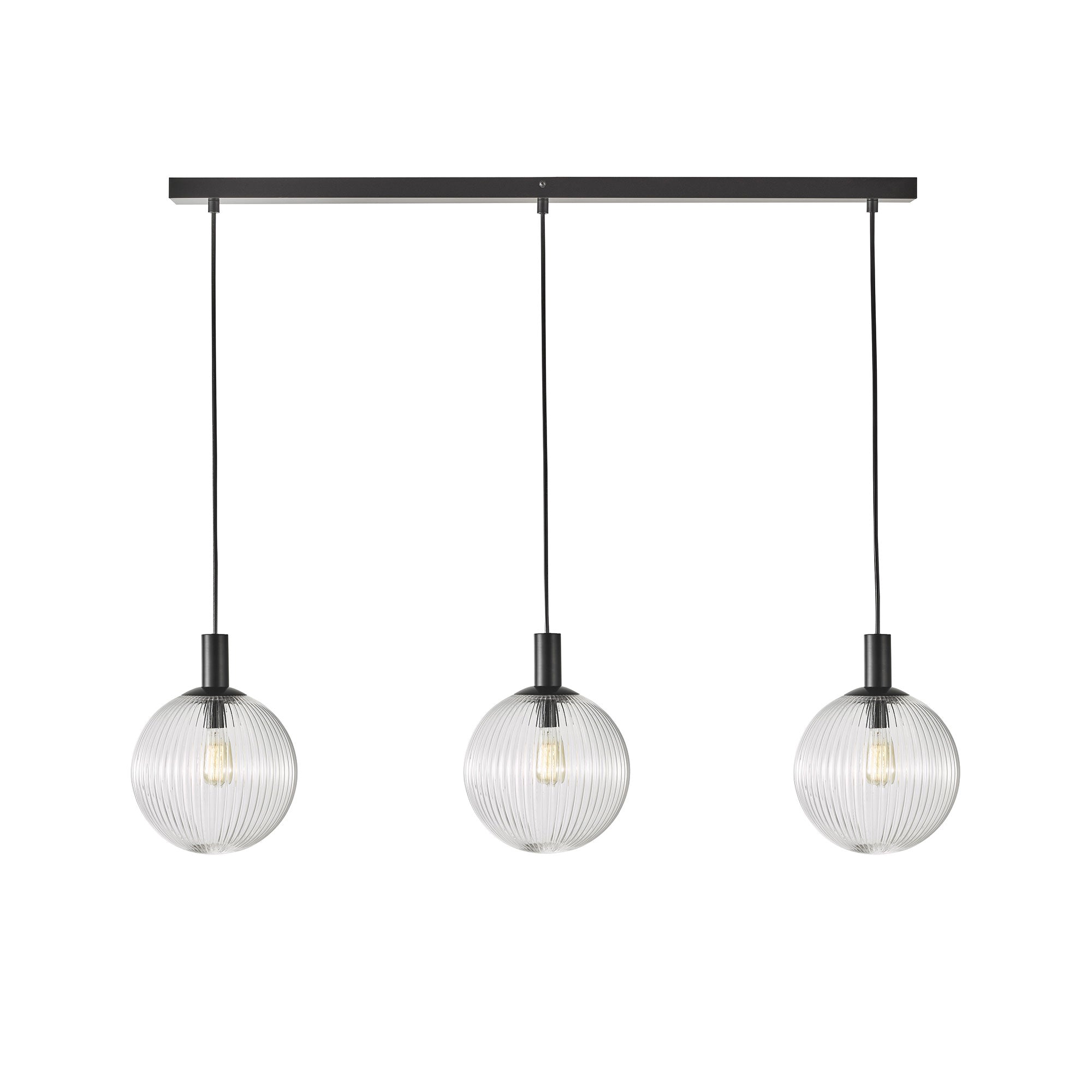 Legarno Trilight 3 Light Clear Glass Pendant