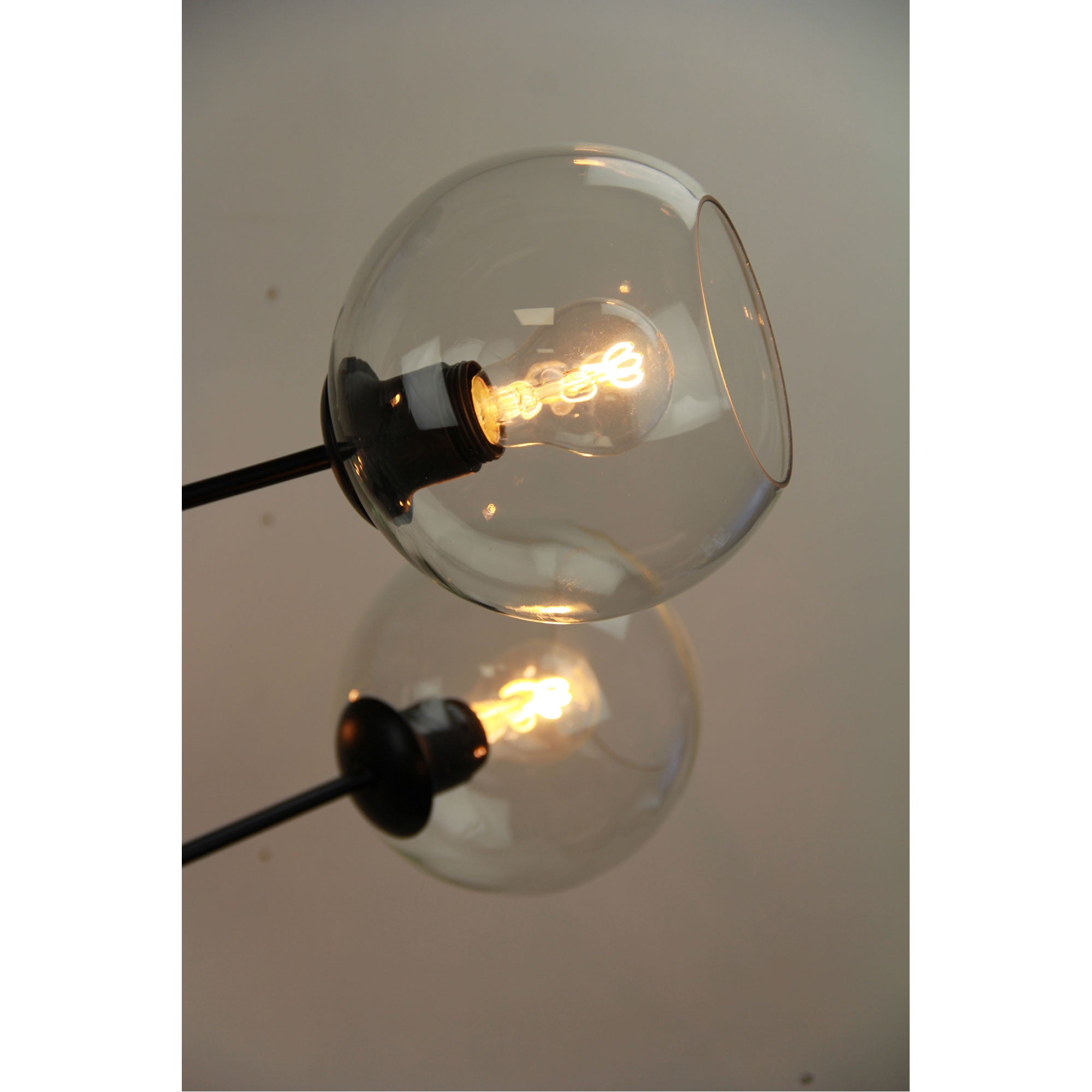 Ripley.6 Black 6 Light E27 Satellite Pendant
