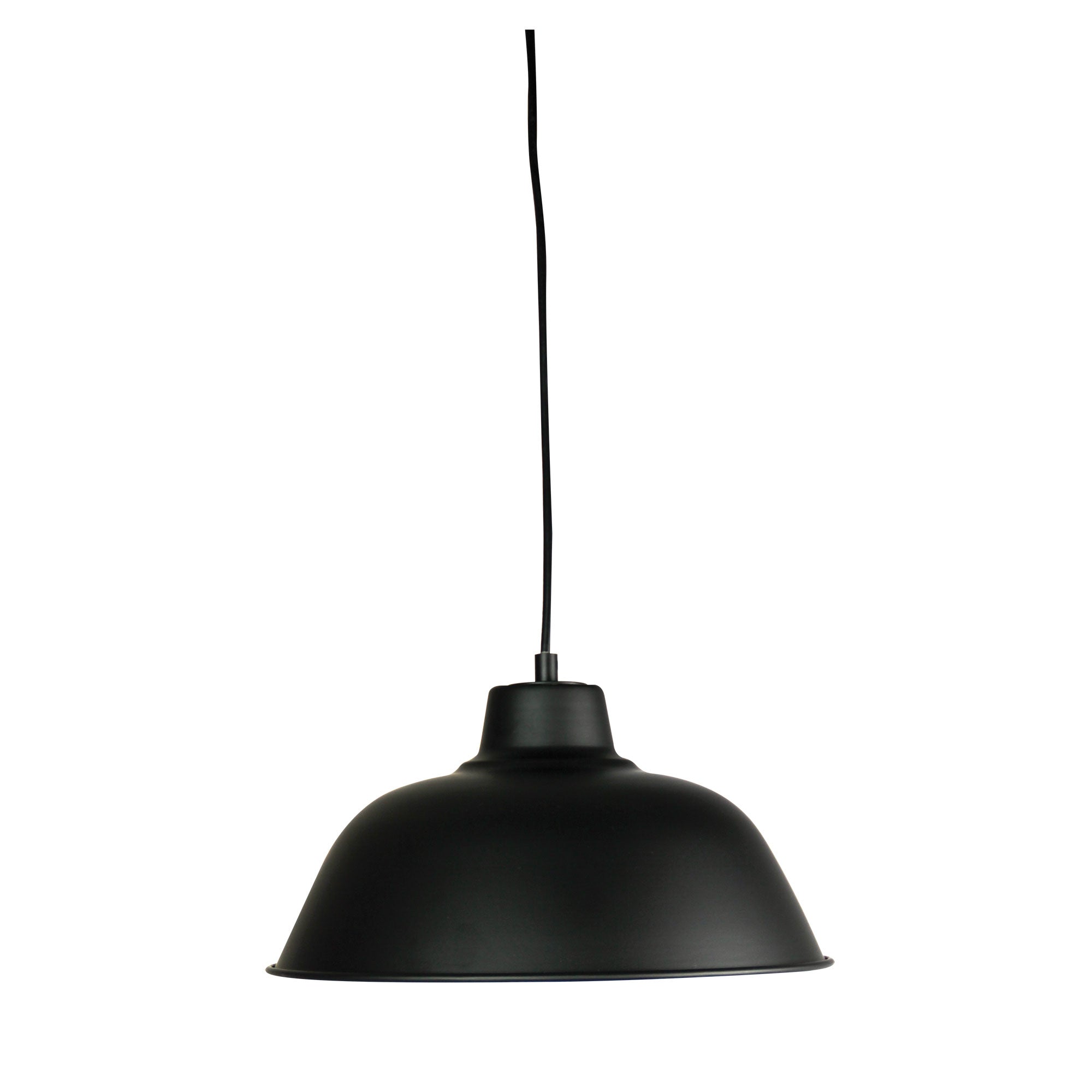 Forge 300 Retro Industrial Pendant Black