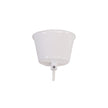 Forge 300 White 1 Light E27 Retro Industrial Pendant