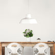 Forge 430 White 1 Light E27 Retro Industrial Pendant