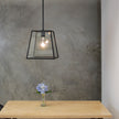 Eaton 30 Black 1 Light E27 Urban Retro Pendant