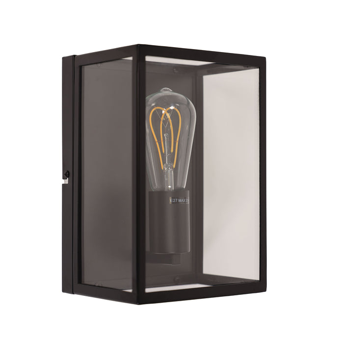 Eaton Wall Urban Retro Wall Light With Clear Glass