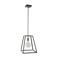 Thumbnail for Southport 30 Single Urban Retro 30cm Brushed Chrome Pendant 