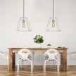 Southport 30 Brushed Chrome 1 Light E27 Urban Retro Pendant