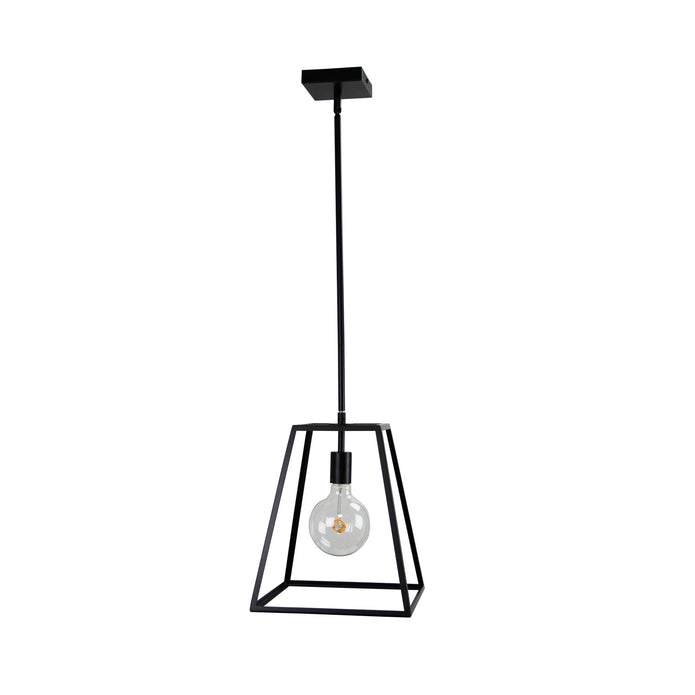 Southport 30 Single Urban Retro 30cm Black Pendant