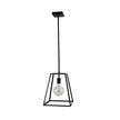 Southport 30 Single Urban Retro 30cm Black Pendant