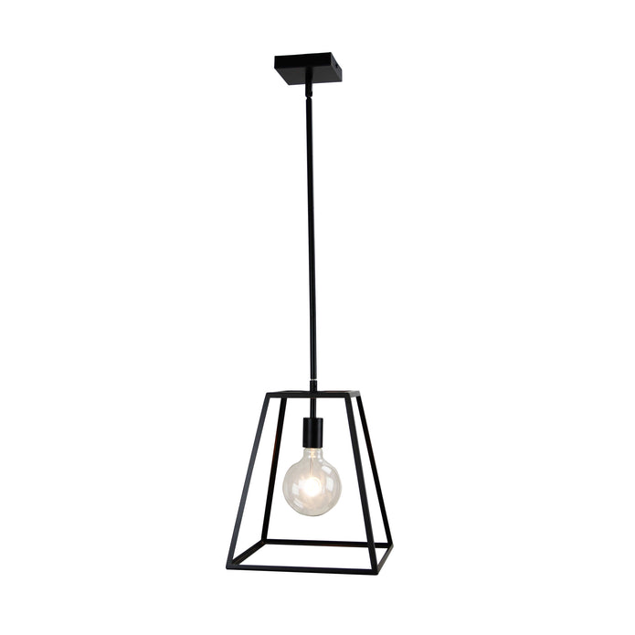 Southport 30 Black 1 Light E27 Urban Retro Pendant