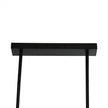 Southport 100 Black 6 Light E27 Urban Retro Pendant