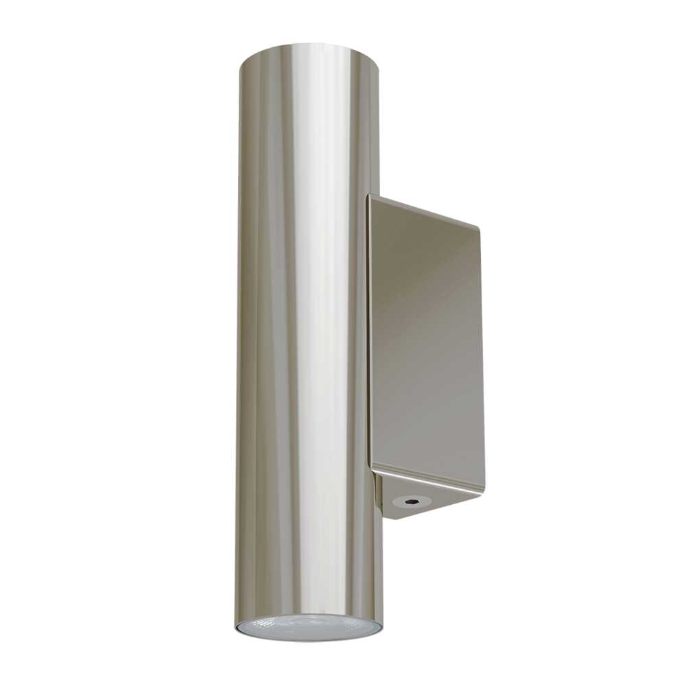New Bronte Aluminium Stainless 2X3W 3CCT IP65 Up/Down Wall Light