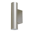 New Bronte Aluminium Stainless 2X3W 3CCT IP65 Up/Down Wall Light