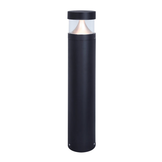 LED Bollard Flat 990mm High 10W 3/4/5K IP65 IK08 Black