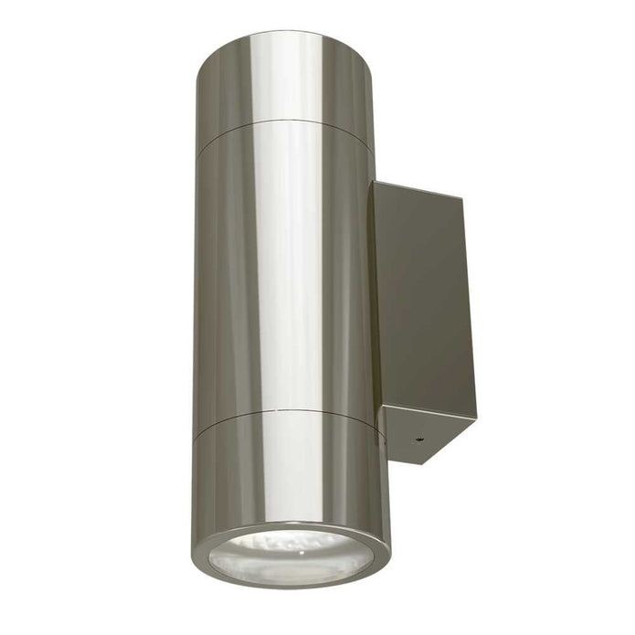 New Bondi Aluminium Stainless 2x4W GU10 3CCT IP65 Up/Down Wall Light