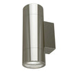 New Bondi Aluminium Stainless 2x4W GU10 3CCT IP65 Up/Down Wall Light