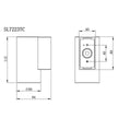 New Bondi II Black 5W 3CCT IP65 Fixed Down Wall Light