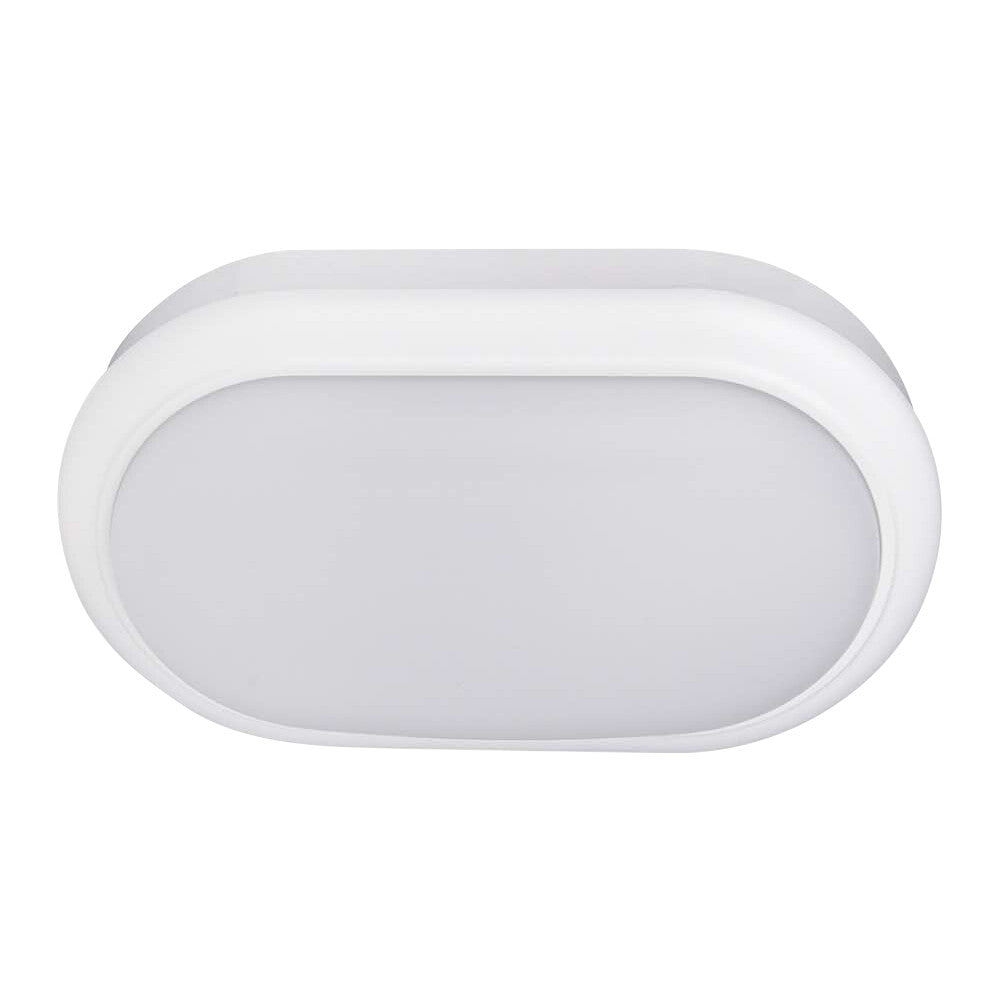 Bunker 15W Oval 15W Tri-Colour IP65 White