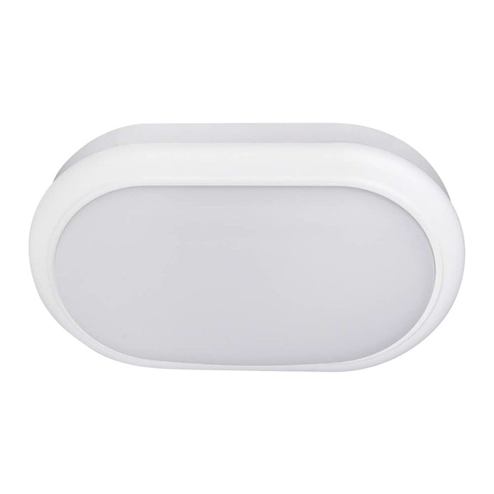 Bunker 15W Oval 15W Tri-Colour IP65 White