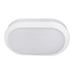 Bunker 15W Oval 15W Tri-Colour IP65 White