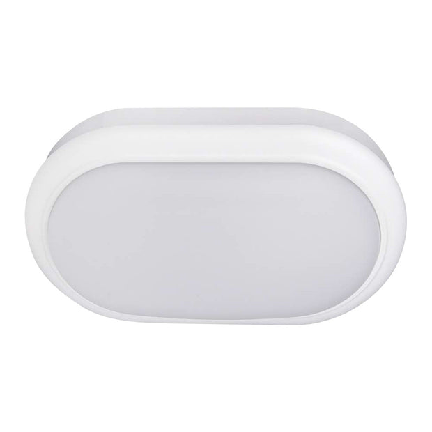 Bunker 15W Oval 15W Tri-Colour IP65 White