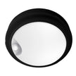 Bunker Black 15W 3CCT IP54 Round With Sensor