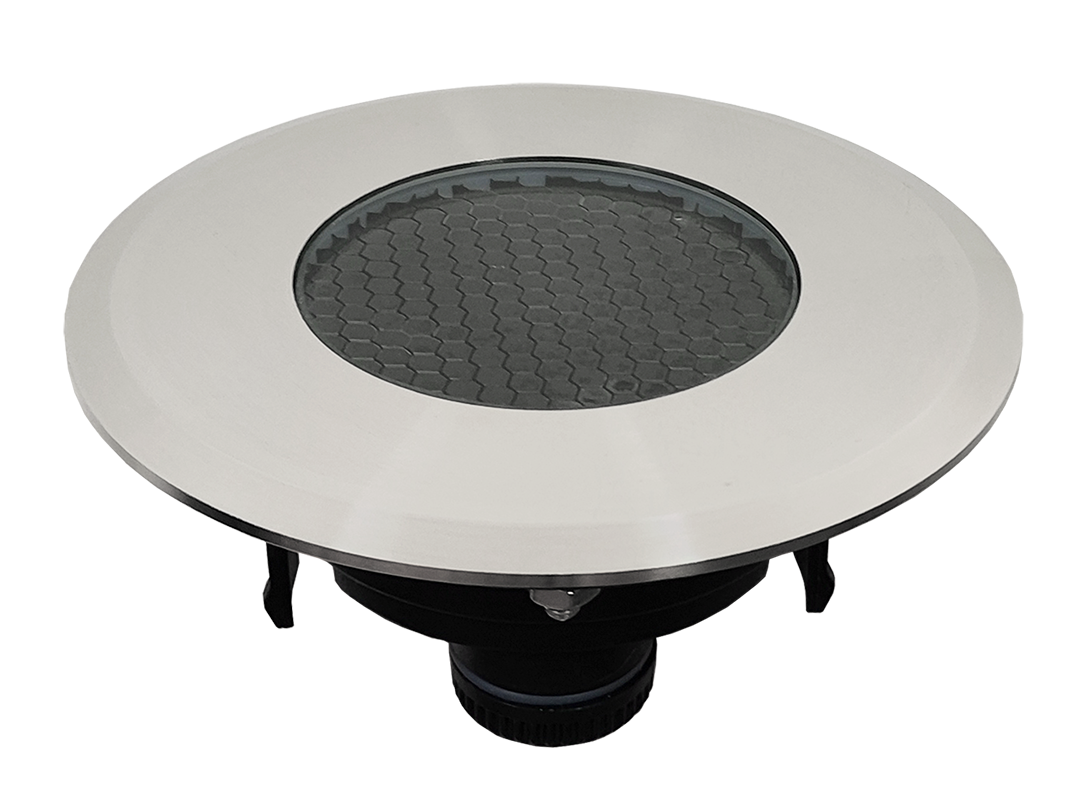LED Inground Light 3W 12/24VDC 75mm/D 3/4/5.7K Non-Dimmable Stainless Face IK08