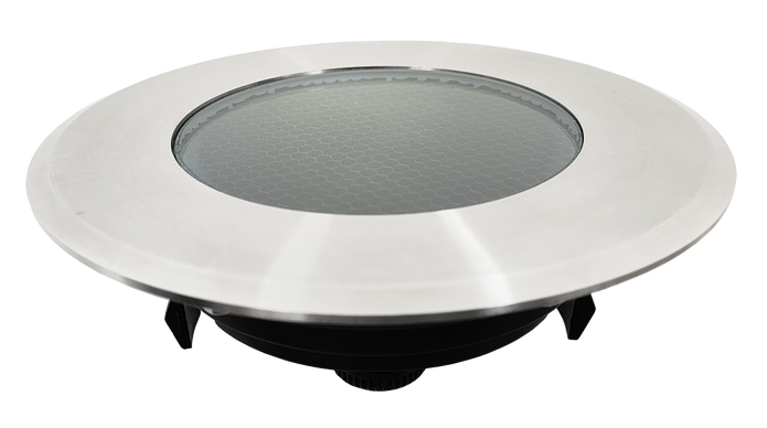 LED Inground Light 8W 12/24VDC 150mm/D 3/4/5.7K Non-Dimmable Stainless Face IK08