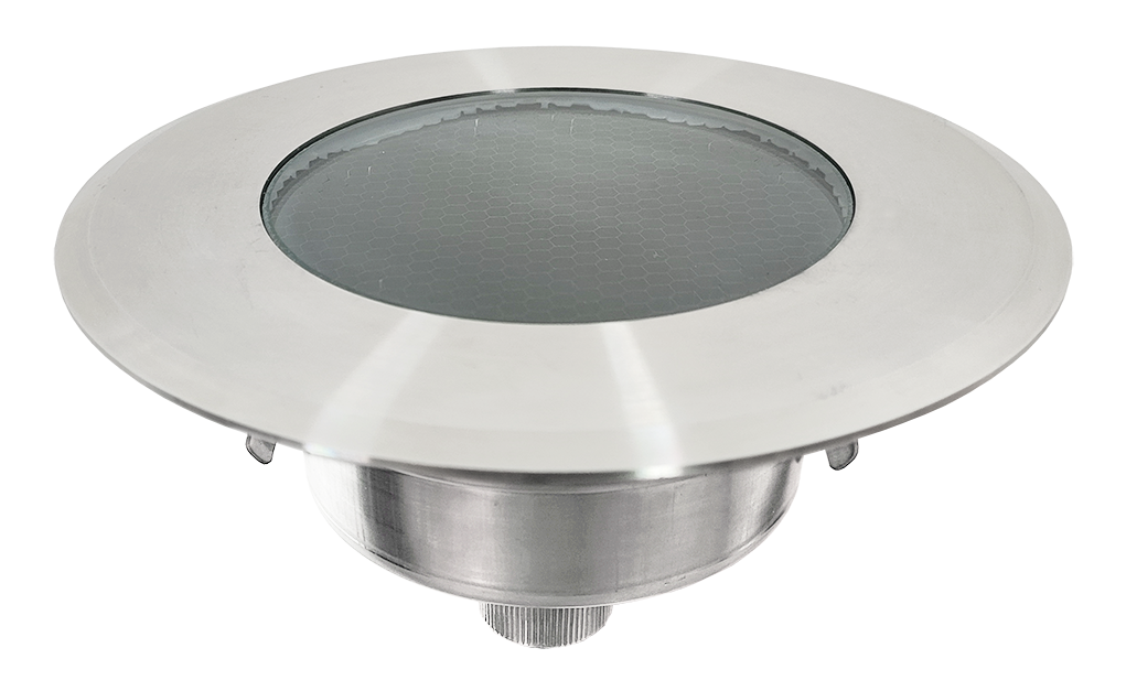 LED Inground Light 8W 12/24V 150mm/D 3/4/5.7K Non-Dimmable 316 Stainless Front & Back IK08