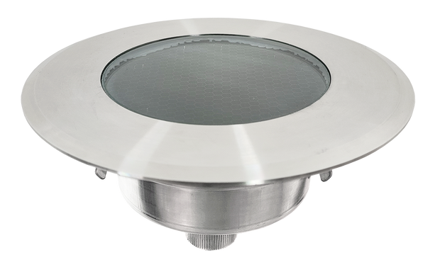 LED Inground Light 8W 12/24V 150mm/D 3/4/5.7K Non-Dimmable 316 Stainless Front & Back IK08