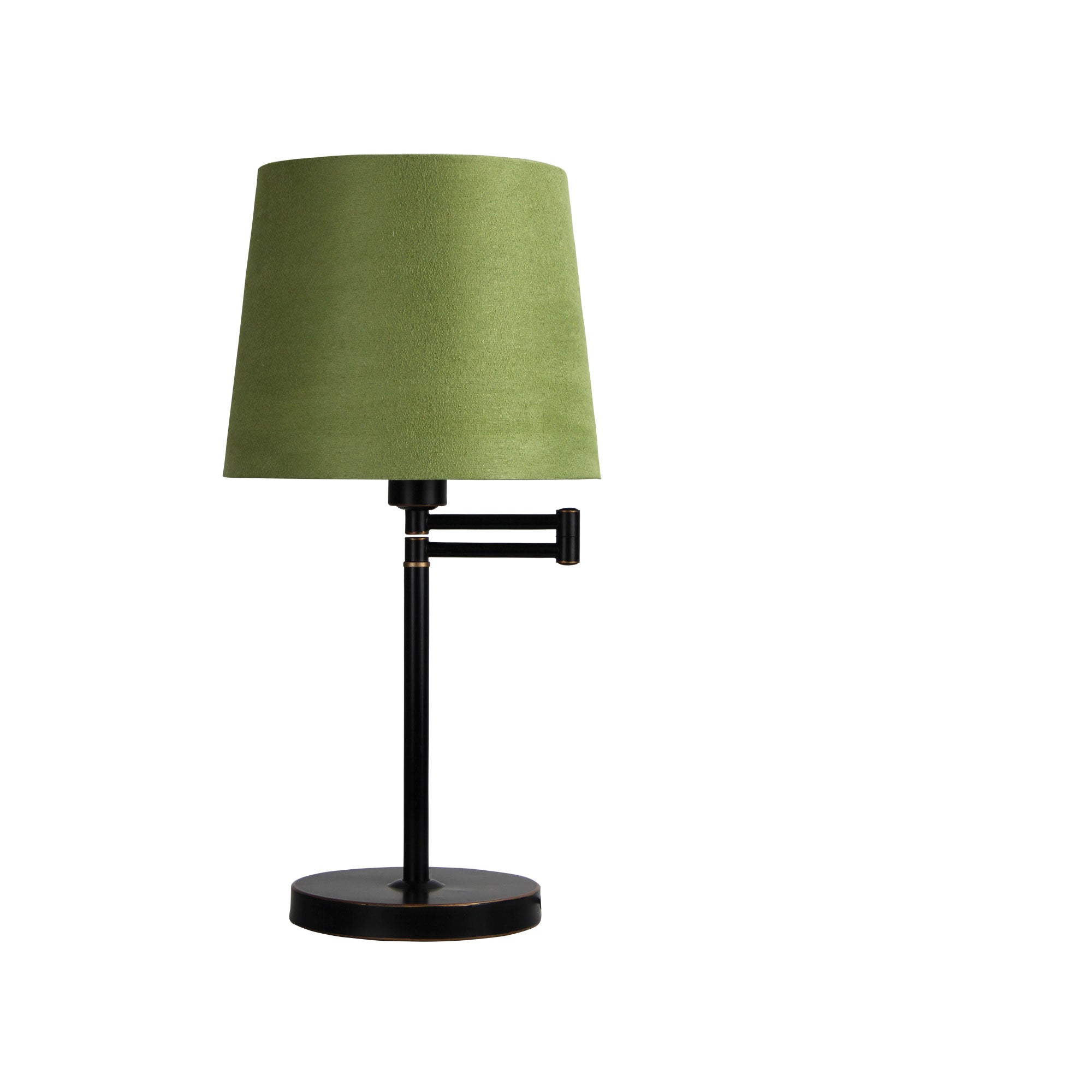 Kingston Rubbed Bronze E27 Swing Arm Table Lamp Base