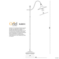 Thumbnail for Boston Rubbed Bronze E27 Retro Industrial Floor Lamp