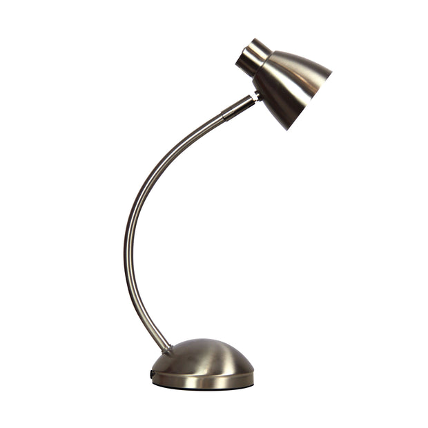 Nex On-Off Brushed Chrome Touch Lamp