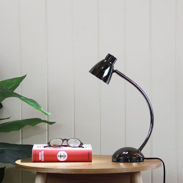 Nex Gunmetal GU10 On-Off Touch Lamp
