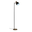 Ari Floor Mid-Century Task Lamp With Brushed Copper