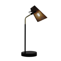 Thumbnail for Perfo Black & Brass Desk Lamp
