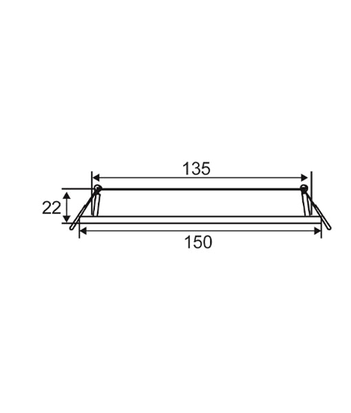 SLICKTRI: LED Dimmable Ultra Slim Tri-CCT Recessed Downlights (Round)