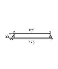 Thumbnail for SLICKTRI: LED Dimmable Ultra Slim Tri-CCT Recessed Downlights (Round)