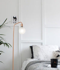 Thumbnail for SLIM: Minimalist Wood Base Slim Floor Lamps