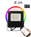 SMTFLOOD LED Smart Dimmable 5000K+RGB Flood Lights IP65